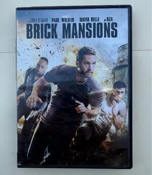 Brick Mansions DVD 2014 Paul Walker David Belle RZA Action Movie